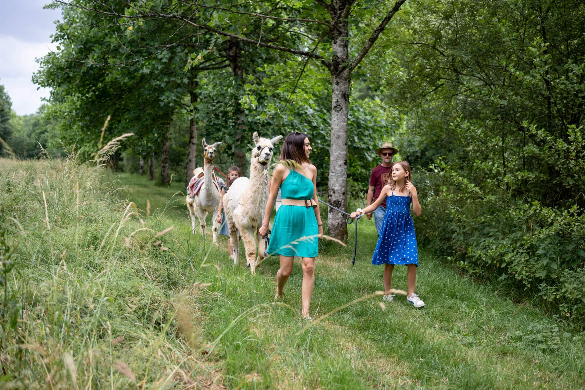 Rando Lama avec la Belle Anée à Jazeneuil