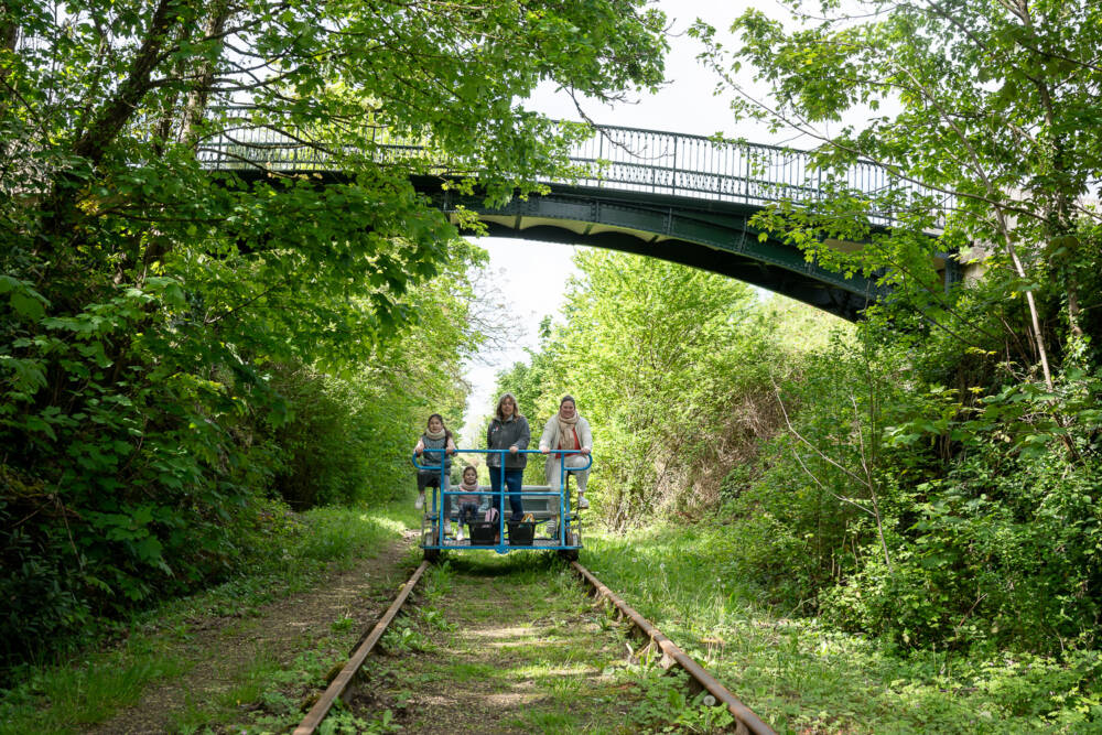 Les amoureux du Vélorail